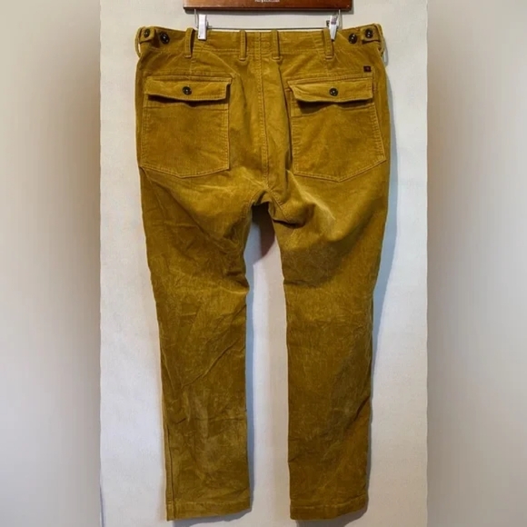 Relwen Men’s Cord Supply Pants - 38 - Picture 3 of 10